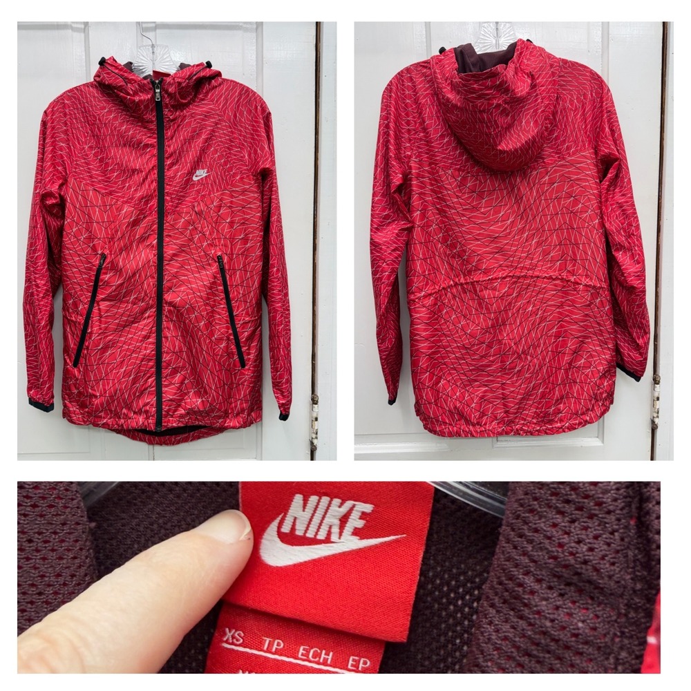 Nike City Scape Packable Windrunner Jacket Men's XS Hooded Mesh Lined Zip‎ Up